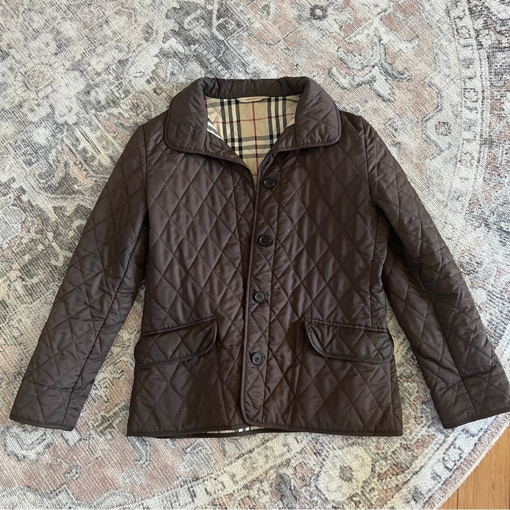 Burberry quilted jacket